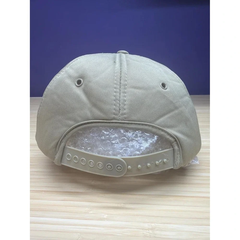 Vintage Browning Firearms Snapback Cap Hat Tan Khaki One Size Korea